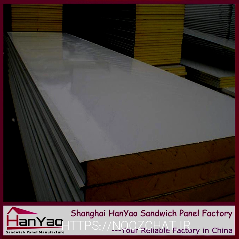 China 50mm/75mm/100mm Color Steel Polyurethane PU Sandwich Panel for ...