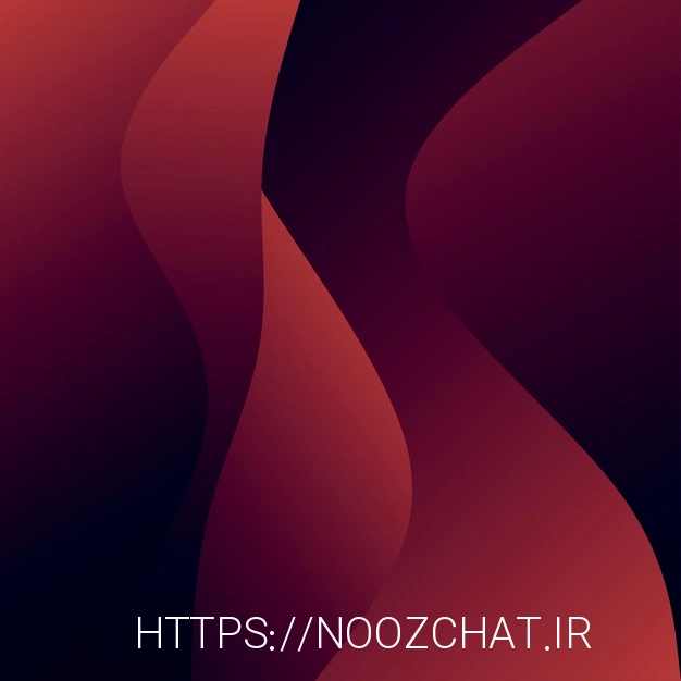 Abstract red waves background dynamic shapes composition vector illustration